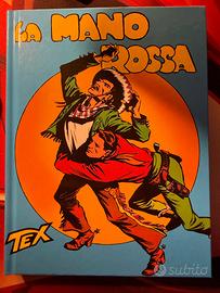 Tex La Mano Rossa Ristampa Cartonato