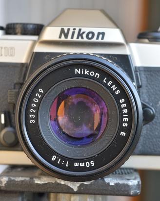 Nikon FM 10 FM10  + 24/2.8, 50/1.8 e 35-70