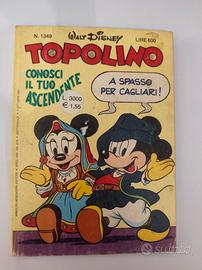 Fumetto topolino 1349 Cagliari sardegna