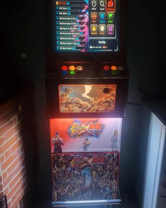 cabinato professionale Tekken stile illuminato dap