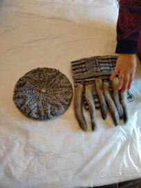 Set Artigianale: Basco e Sciarpa