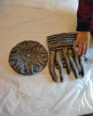 Set Artigianale: Basco e Sciarpa