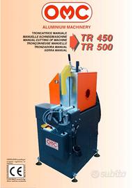 Troncatrice alluminio elettropnumatica