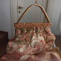 borsa artigianale con vintage
