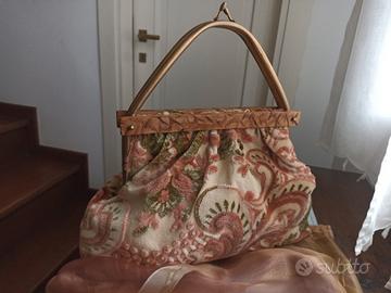 borsa artigianale con vintage
