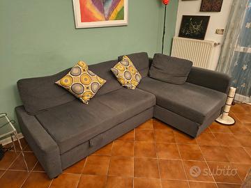 IKEA Divano FRIHETEN  Letto angolare/contenitore,