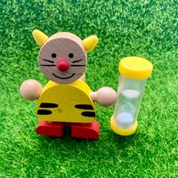 Porta spazzolino per bambini con clessidra