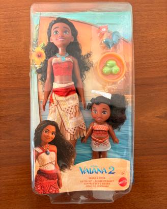 Bambole Disney Vaiana e Simea Mattel - NUOVO