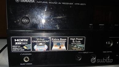 YAMAHA MULTI AMPLI, Home Theater 5.1 HDMI- HTR2071