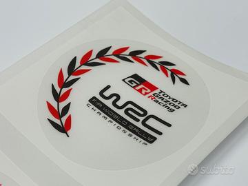 Coppia adesivi Toyota GR Yaris Gazoo Racing black