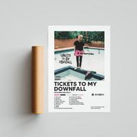 Poster Machine Gun Kelly - Tickets to my downfall 