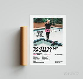 Poster Machine Gun Kelly - Tickets to my downfall 