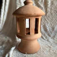 Lampada in terracotta da interno o esterno