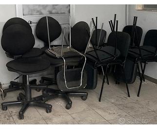 Sedie per ufficio 10€ al pezzo