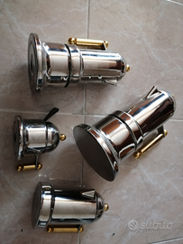 Set caffettiere vev viganò kontessa vintage