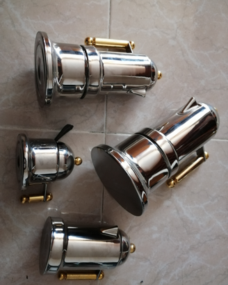 Set caffettiere vev viganò kontessa vintage