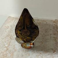 Piccolo fermacarte goccia in vetro Murano