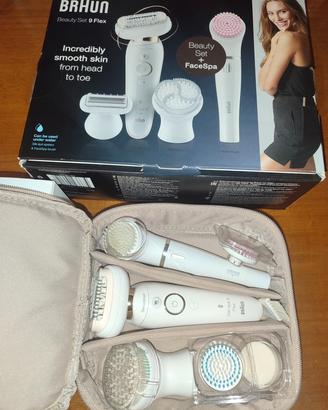 Braun Silk-épil 9 Flex 9100 Beauty Set + FaceSpa