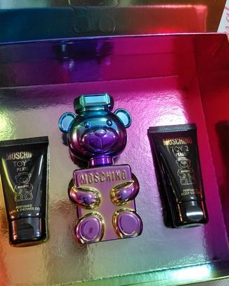 Cofanetto profumo lozioni corpo Moschino