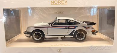 Porsche 911 Turbo 3.3 1980 Norev 1:18 Martini