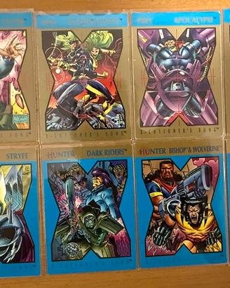 Set completo 12 card Marvel Stryfe's Strike File