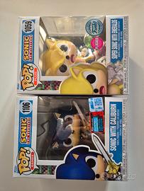 Funko pop Sonic e Supersonic 1106 1059