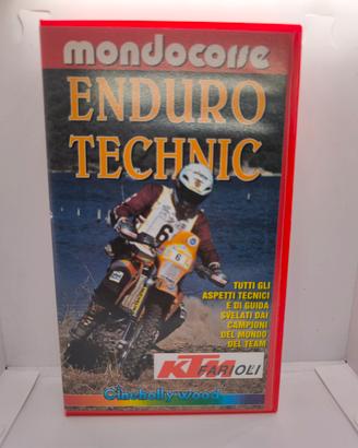 Enduro Technic VHS Cinehollywood con team KTM Fari