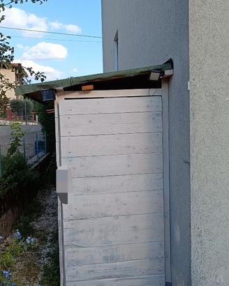 casetta da giardino affiancata