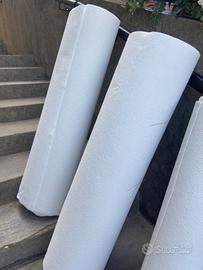 Tappeto passatoia bianco 1 x 30 mt