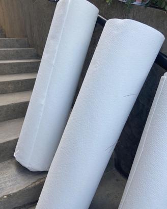 Tappeto passatoia bianco 1 x 30 mt