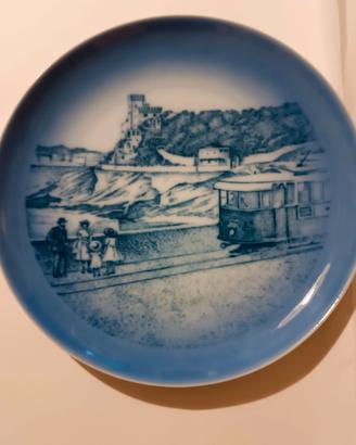 Piatto da collezione antica Genova 