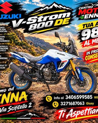 Suzuki V Strom 800 DE & 800 SE PRONTA CONSEGNA