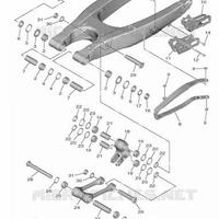 Forcellone Yamaha yz 450 2018