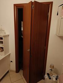 Porta a scomparsa, a libro e battente