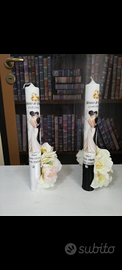 Candele battesimo e matrimonio ortodosso