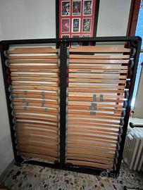 Rete matrimoniale  a doghe regolavili