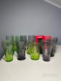 Stock Collezione Bicchieri Coca-Cola - 15 Pezzi
