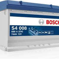 Bosch S4 008 Batteria per Auto 74 A/h - 680 A - 12