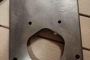 piastra bauletto moto  BMW f800gs f700gs