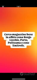 Magazzino o boxe