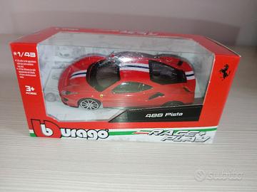 Ferrari 488 Pista 1/43 Burago Bburago Auto Die 