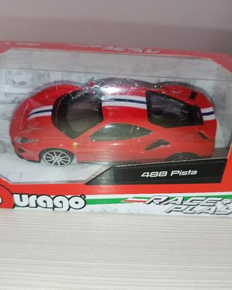 Ferrari 488 Pista 1/43 Burago Bburago Auto Die 