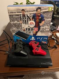 PS3 Super Slim 500GB + 2 Controller + Scatola