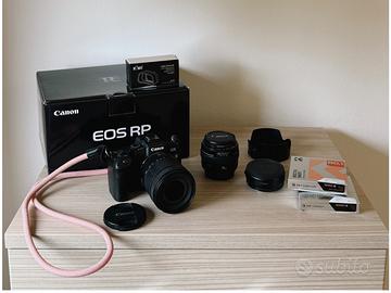 Canon EOS RP + Obiettivi RF 24-105 & EF 50mm f/1.4