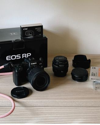 Canon EOS RP + Obiettivi RF 24-105 & EF 50mm f/1.4