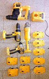attrezzi a batteria dewalt