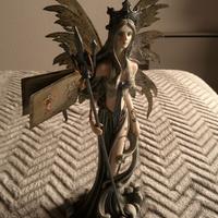 Fata in ceramica da collezione "Les Alpes"