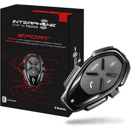 Interphone Sport Bluetooth per casco moto -  NUOVO