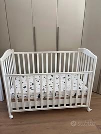 LETTO CON SPONDE 130x70 marca AZZURRA