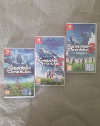 Trilogia Xenoblade Chronicles Switch